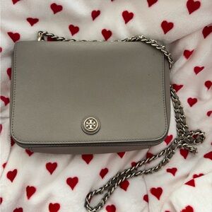 Grey Tory Burch bag